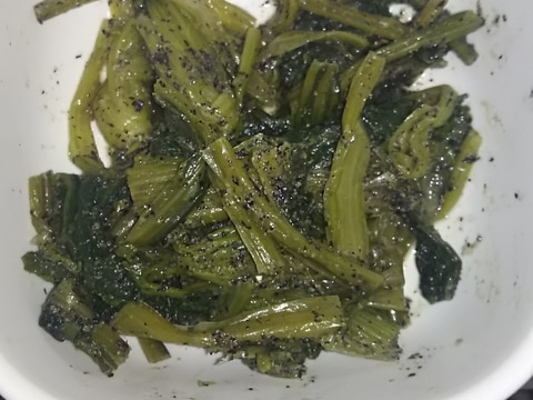 小松菜のごまあえ